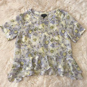 Floral Topshop Blouse